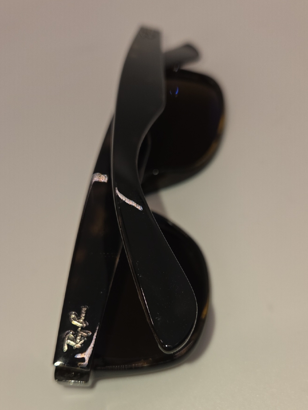 Ray-Ban RB2132 Tortoiseshell Brown New Wayfarer Polarized Sunglasses - Picture 13 of 16